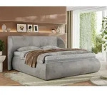 MKS MEBLE Polsterbett mit Bettkasten CAELA CLASSIC Bett mit Stauraum und