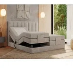 MKS MEBLE Boxspringbett 160x200 elektrisch verstellbar 7-Zonen Taschenfederkern