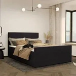 Kaiser M&ouml;bel Boxspringbett mit bettkasten und topper 200x200 cm VIESTA stoff Poso