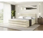 ALTDECOR Boxspringbett mit Fu&szlig;teil, H4 Matratze und Topper - 120x200 cm - CELESTIA-Z