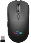 Kabellose 2-in-1-Maus (BT/RF) SILENT & RECHARGE MT1124