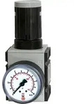 Riegler Druckregler, durchg. Druckvers. &raquo;FUTURA&laquo;, BG 1, G 1/4, 0,5-8 bar