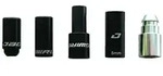 Jagwire Road Elite Link Endkappen 12er-Pack CHA155 - Aluminium Bremszugset Sc... -