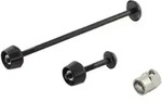 Pitlock Set 01, Vorderrad/Sattelst&uuml;tze, PITLOCK, schwarz - Schwarz