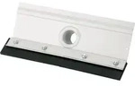 Kot- und G&uuml;lleschieber 30cm pulverb., mit Gewebegummi - Silber