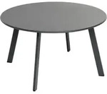 Dehner Kaffeetisch Lian, ca. &Oslash; 70 cm, H&ouml;he ca. 40 cm, Stahl, pulverbeschichtet,
