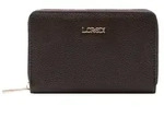 L.CREDI Geldb&ouml;rse Perla Zip Around Wallet Chocolate dunkelbraun - Dunkelbraun