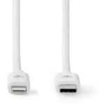 Nedis Lightning Kabel - USB 2.0 - Apple Lightning 8-Pin - USB-C Stecker - 480 Mbps -