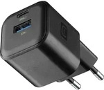Cellularline MULTIPOWER 2 GAN ENTRY A+C 30W, Drinnen, AC, Schwarz - Schwarz