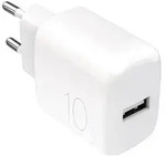 PURO Ladeger&auml;t DAILY 1 USB-A, 10W - Wei&szlig;