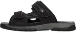 Waldl&auml;ufer Herrenpantolette Harald 372501-100-001, Nubukleder, Schwarz, Weite H,
