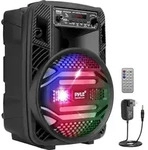 Pyle Bluetooth PA Musikbox, Partybox, Karaoke Maschine, Soundbox, Bluetooth