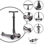 Byox Kinderroller Lamborghini 3 R&auml;der klappbar PolyurethanR&auml;der ABEC-7 LED-R&auml;der