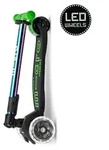 Micro Mobility Maxi Micro Deluxe Foldable LED Neochrome, Kinder, Dreiradroller,