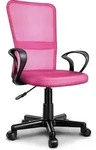 TRESKO B&uuml;rostuhl pink Schreibtischstuhl Drehstuhl, mit Armlehnen &