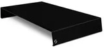 LISA - Plan Plus - Arbeitsplatte - Schwarz lackiert 30x56,5 cm - Schwarz
