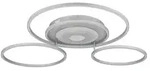 GLOBO Lighting Deckenleuchte MILES LBH 99.20x80.80x13.50 cm silber - Silber
