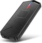 Axagon EEM2-GAM Externe USB-C 3.2 10Gbps Metallbox f&uuml;r M.2 NVMe & SATA SSDs.