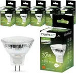 LUMILED LED Lampen Leuchtmittel 6 St&uuml;ck Set MR11 GU4 2,5W (20W) 4000K Neutralwei&szlig;