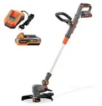 FUXTEC 20V Akku Rasentrimmer FX-E1RT20PROSET | mit Akku | 28 cm Schnittbreite 