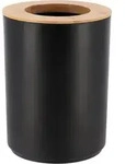 Tendance M&uuml;lleimer 5L schwarz 18,5 cm x 18,5 cm x 24 cm Polypropylen - Schwarz