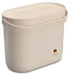 GARANTIA NOVA Biom&uuml;lleimer 8 Liter sandbeige - Beige