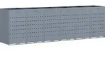 vidaXL Wagenm&uuml;llbeh&auml;lter f&uuml;r 6 Beh&auml;lter Hellgrau 408 x 77,5 x 121,5 cm - Hellgrau