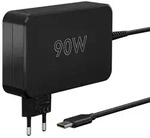 USB-C-Ladeger&auml;t f&uuml;r Laptops (90 W) schwarz - Schwarz
