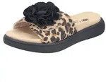 Rieker Damen Pantolette Klettverschluss Blumenapplikation V1562, Gr&ouml;&szlig;e:42 EU,