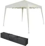 Faltpavillon 3x3m wasserdicht mit UV-Schutz & Tragetasche &ndash; Pop-Up Pavillon f&uuml;r