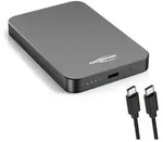 ANSMANN Magsafe Powerbank mit 5000 mAh, magnetisch, klein & kabellos - Grau