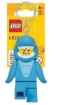LEGO&reg; Iconic Shark Man leuchtende Figur - Blau