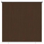 vidaXL Au&szlig;enrollo 90% UV-Block Braun 140 x 140 cm HDPE - Braun