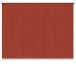 vidaXL Au&szlig;enrollo 90% UV-Block Terrakotta 140 x 230 cm HDPE - Orange