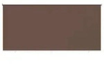 vidaXL Au&szlig;enrollo 90% UV-Block Taupe 240 x 140 cm HDPE - Taupe