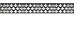 Designeinsatz GroJa Flex Oriental 179,5 x 25,5 cm anthrazit