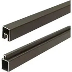 T&J ECOSTECK-Start & Abschluss Set ANTHRAZIT, f&uuml;r ein Schmalelement 32/25 x 20 x 900