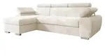 MIRJAN24 Ecksofa Plaza L, Eckcouch mit Bettkasten und Schlaffunktion, Stilvoll
