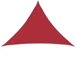 vidaXL Sonnensegel Rot 7 x 5 x 5 m HDPE - Rot