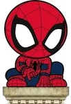Monogram Spider-man-m&uuml;nze Spider-man Hockt Sparschwein Rot Rot One Size - Rot