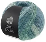 Lana Grossa - Cosy Socks Dream 0254 rauchblau graublau hellblau stahlblau hellgrau