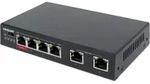 Intellinet 561686, Fast Ethernet (10/100), Power over Ethernet (PoE) - Schwarz