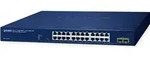 PLANET 24-Port 10/100/1000T + 2-Port, Managed, L2, Gigabit Ethernet (10/100/1000),
