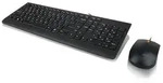 Lenovo 300, Volle Gr&ouml;&szlig;e (100%), Kabelgebunden, USB, QWERTY, Schwarz - Schwarz