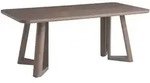 Selsey Alisser &ndash; Esstisch 200 x 100 cm, Nussbaum-Furnier - Braun