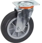 D&Ouml;RNER + HELMER Lenkrolle TPE PP-Felge 200 mm 210 kg