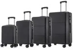 Suitcase Set, Rollkoffer Handgep&auml;ck, Kofferset, mit 4 Rollen 360&deg;, Hartschalenreise