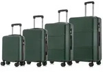 Suitcase Set, Rollkoffer Handgep&auml;ck, Kofferset, mit 4 Rollen 360&deg;, Hartschalenreise