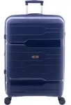 Gladiator 3800 4 Rollen Trolley 77 cm mit Dehnfalte - Blau