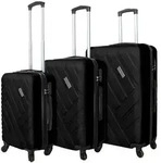 VERTICAL STUDIO "Vantaa" Koffer 3er-Set 20" 24" 28" schwarz | VS-50 - Schwarz